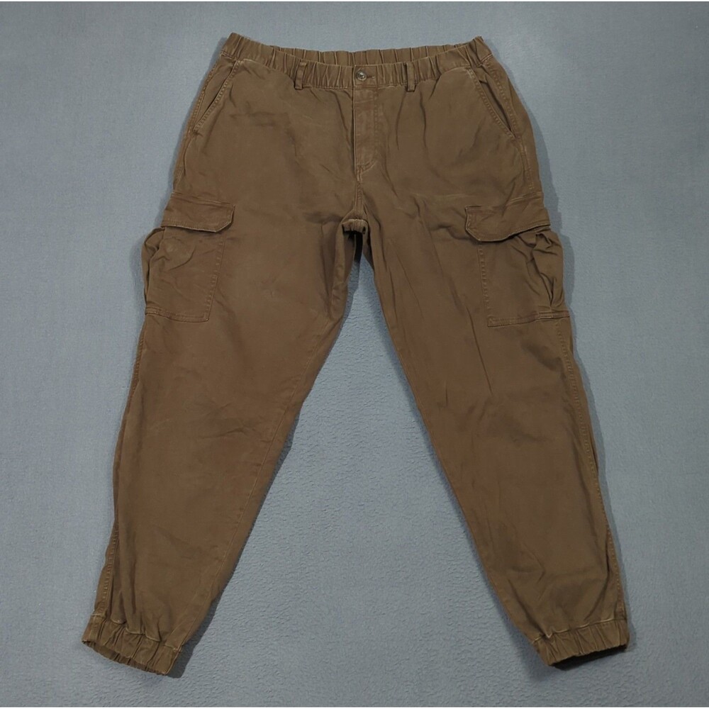Bearbottom Pants Men's XL Brown Cargo Cotton Jogger